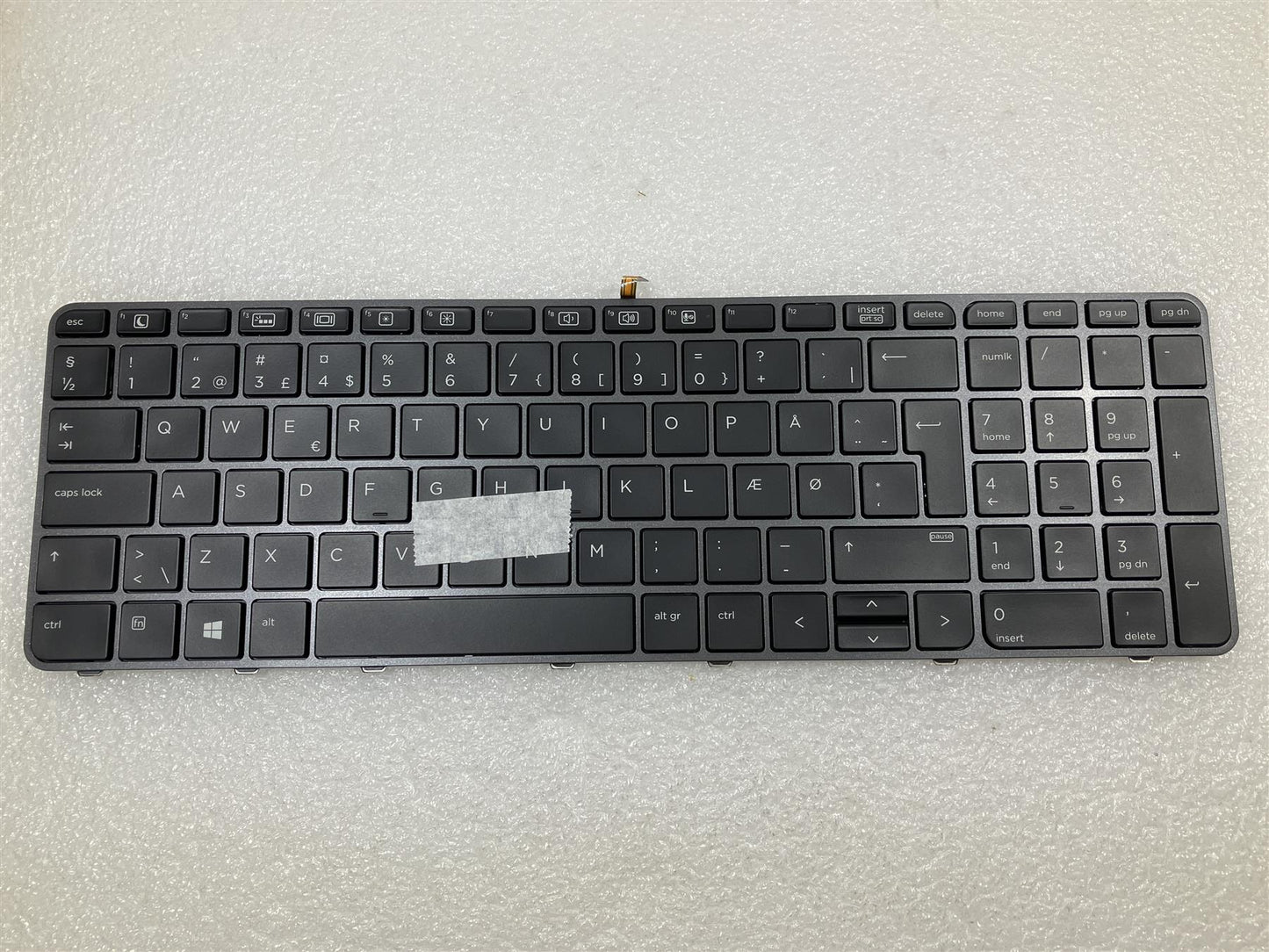 For HP ZBook 15u G3 G4 821157-081 Danish Danca Backlight Keyboard Genuine NEW