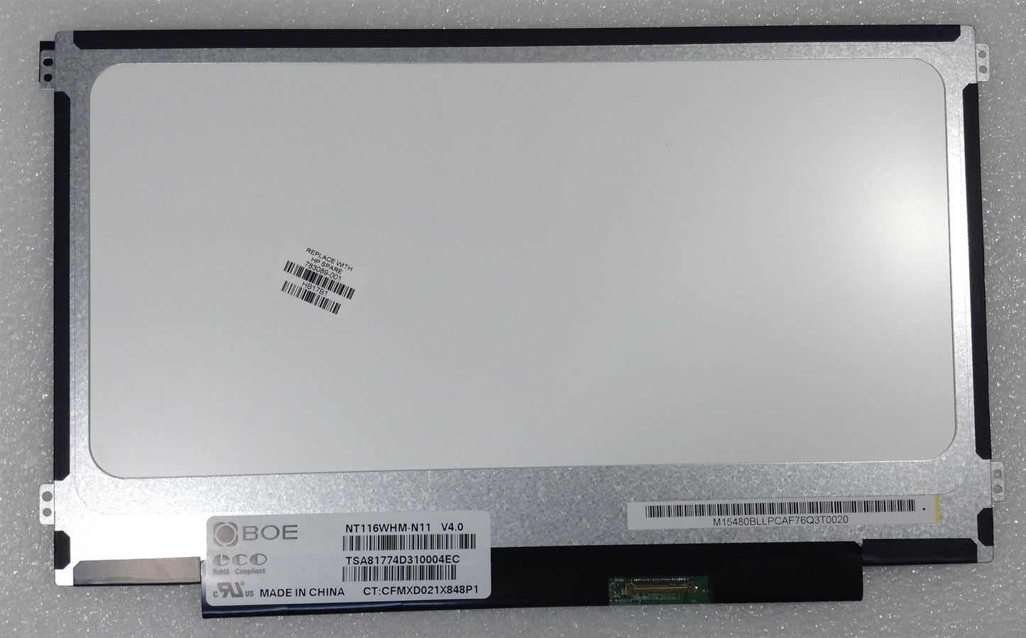 HP Chromebook 11 G3 783089-001 809867 809867-001 30pins Screen 11-F0 Display 11.6 NT116WHM-N11 V4.0 NEW