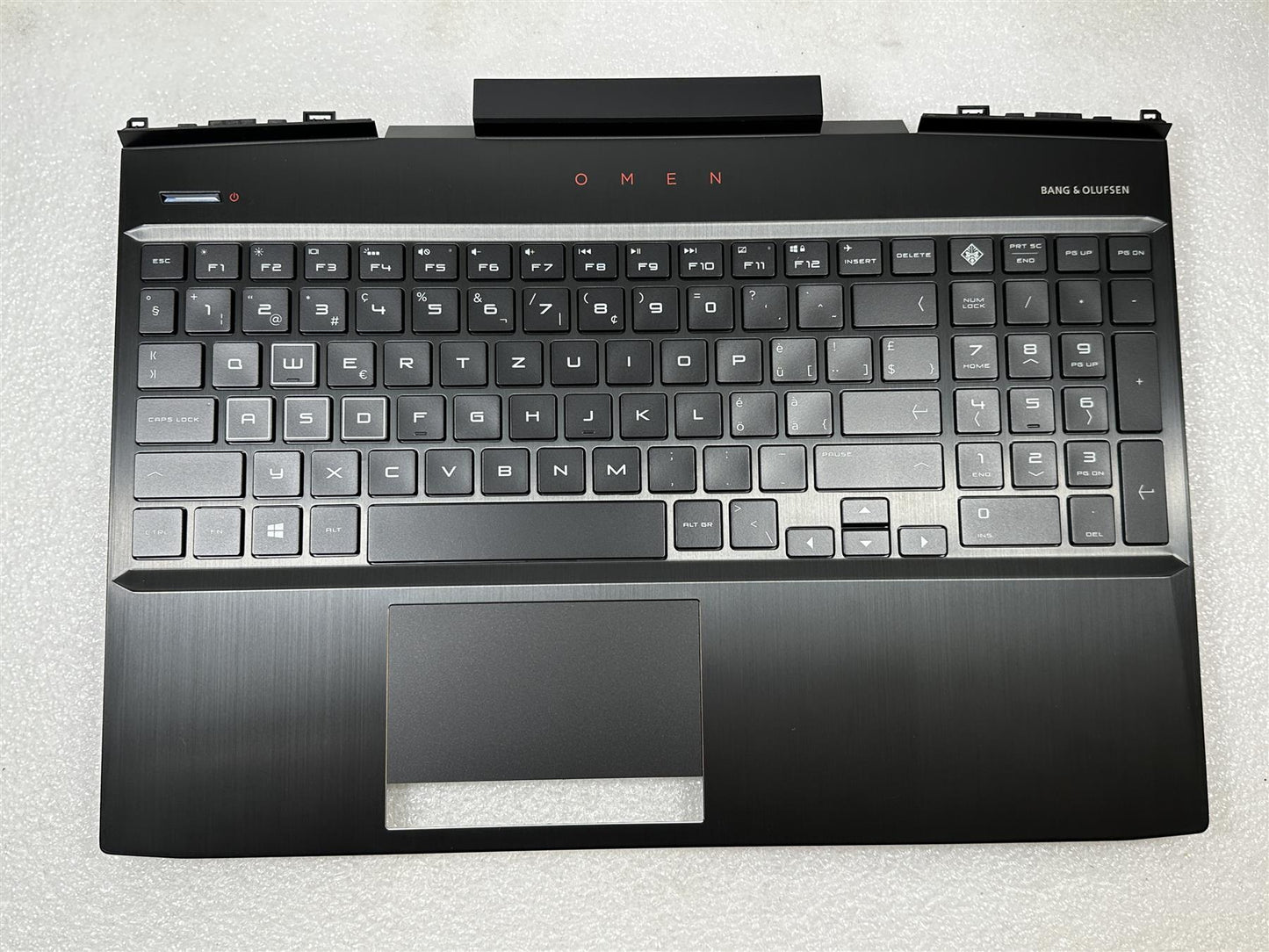 For HP Omen 15-DC L55705-BG1 L33166-BG1 L32775-BG1 Switzerland Palmrest Keyboard