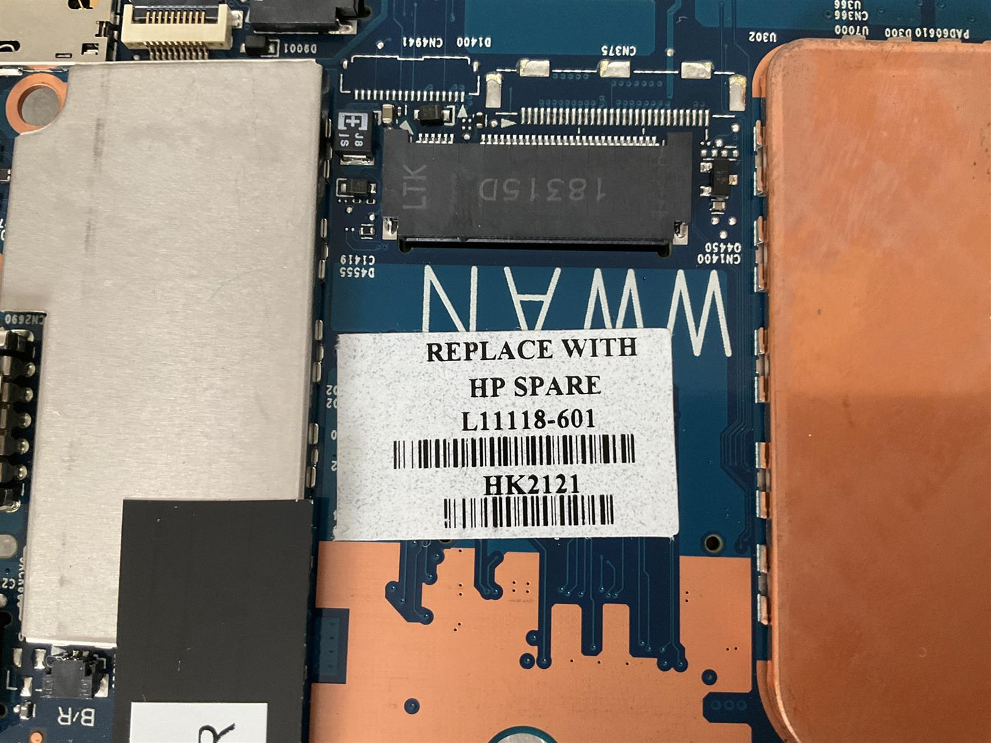 for HP Elite x2 1012 G2 Tablet L11118-601 Intel i7-7500U UMA 8GB Motherboard NEW