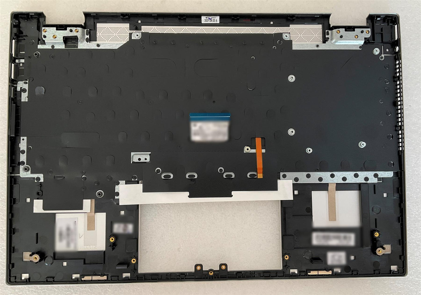 HP PAVILION X360 14-DW 14T-DW M01287-031 UK English Keyboard Palmrest Sticker (also Compatible L85716-031 L96519-031 L96521-031 )