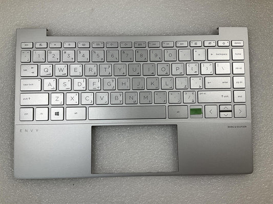 HP Envy 13-BA 13T-BA L98416-171 L96802-171 Arabic QWERTY Keyboard Palmrest NEW