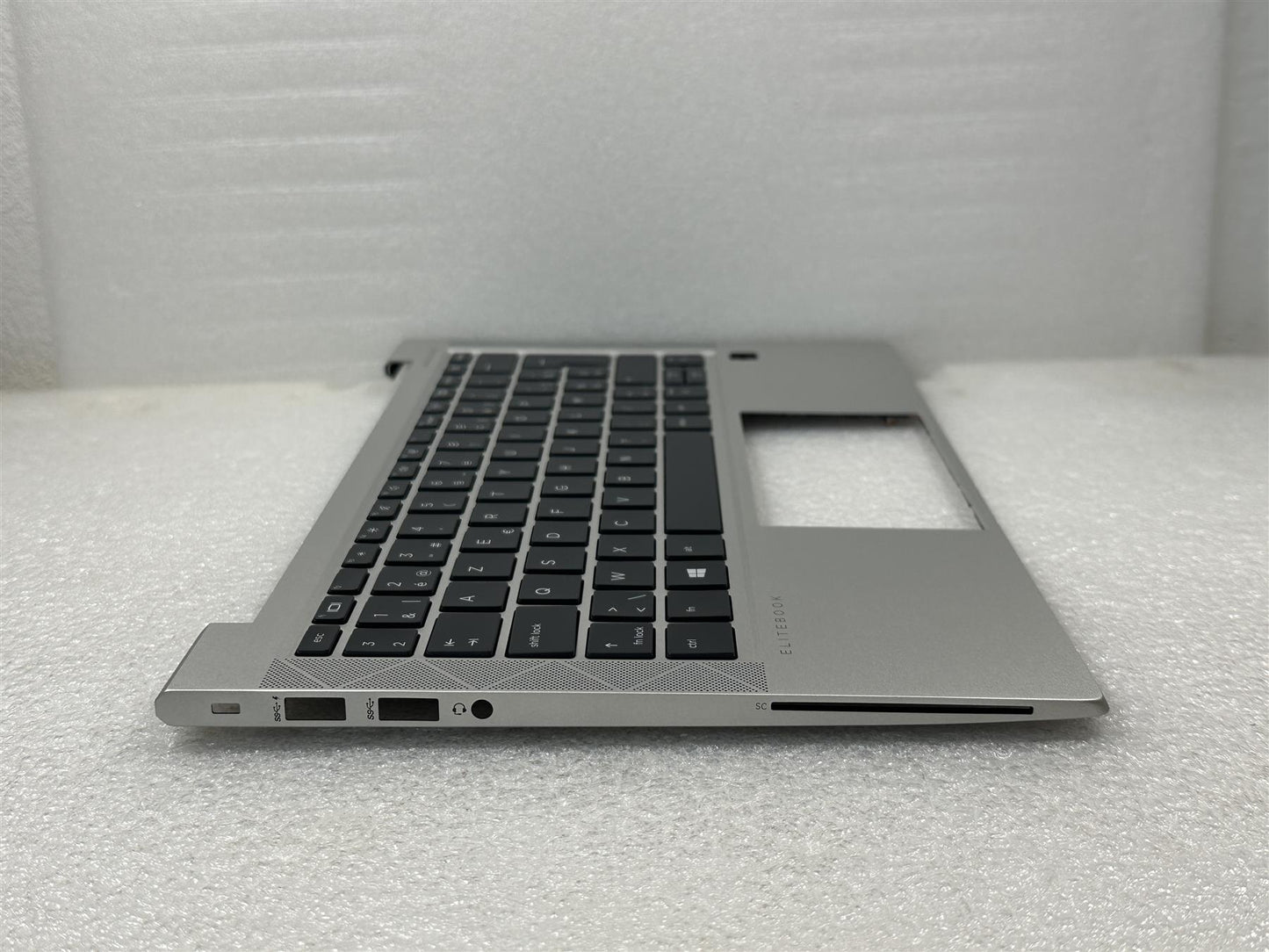 For HP EliteBook 830 G8 Belgium Belgian M36415-A41 Palmrest Keyboard Top Cover