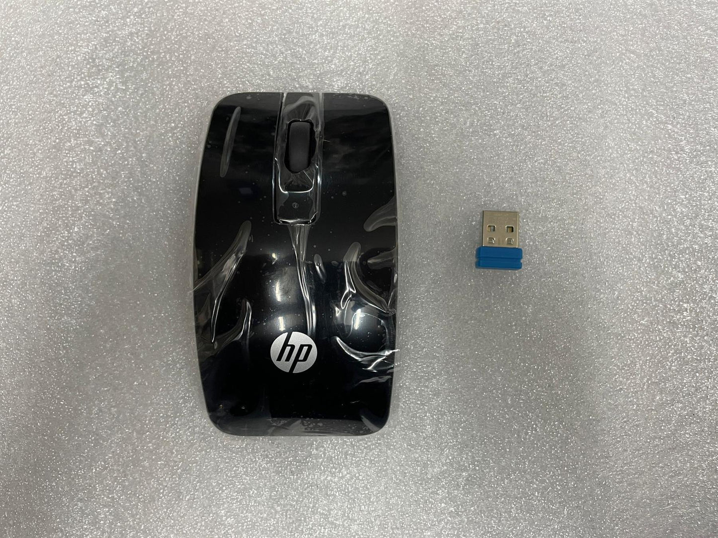 HP 789404-031 USB Wireless Keyboard Mouse Black UK English Sticker ERK-321A NEW