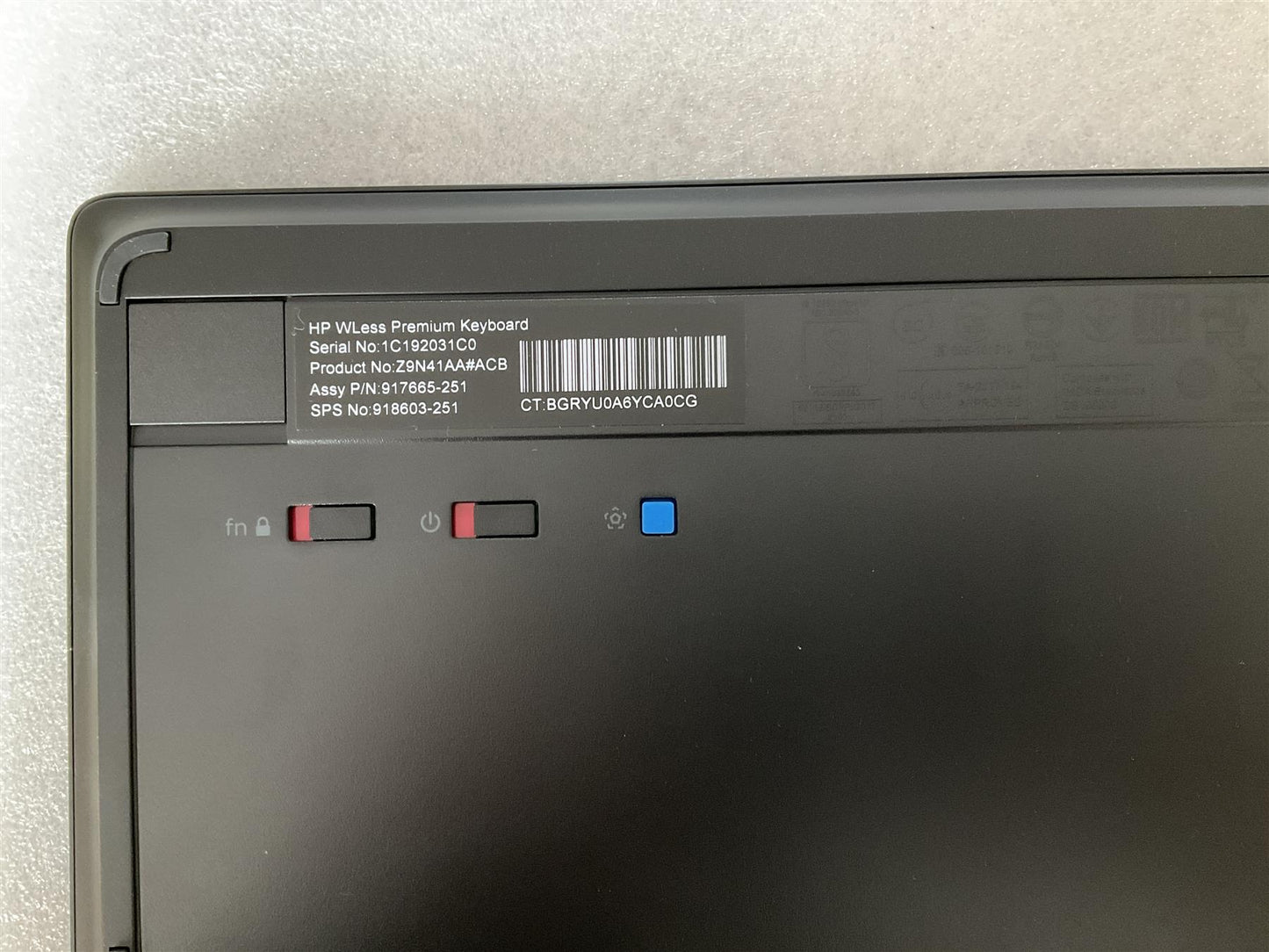 HP 918603-251 917665-251 Z9N41AA Premium USB Wireless Keyboard HAS-S003K Russian