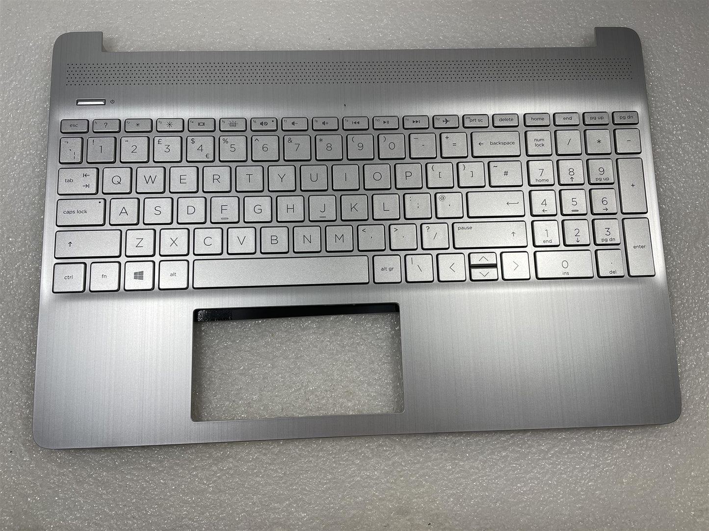 HP 15S-EQ 15S-FQ M17579-031 M17185-031 UK English Keyboard Palmrest Top Cover