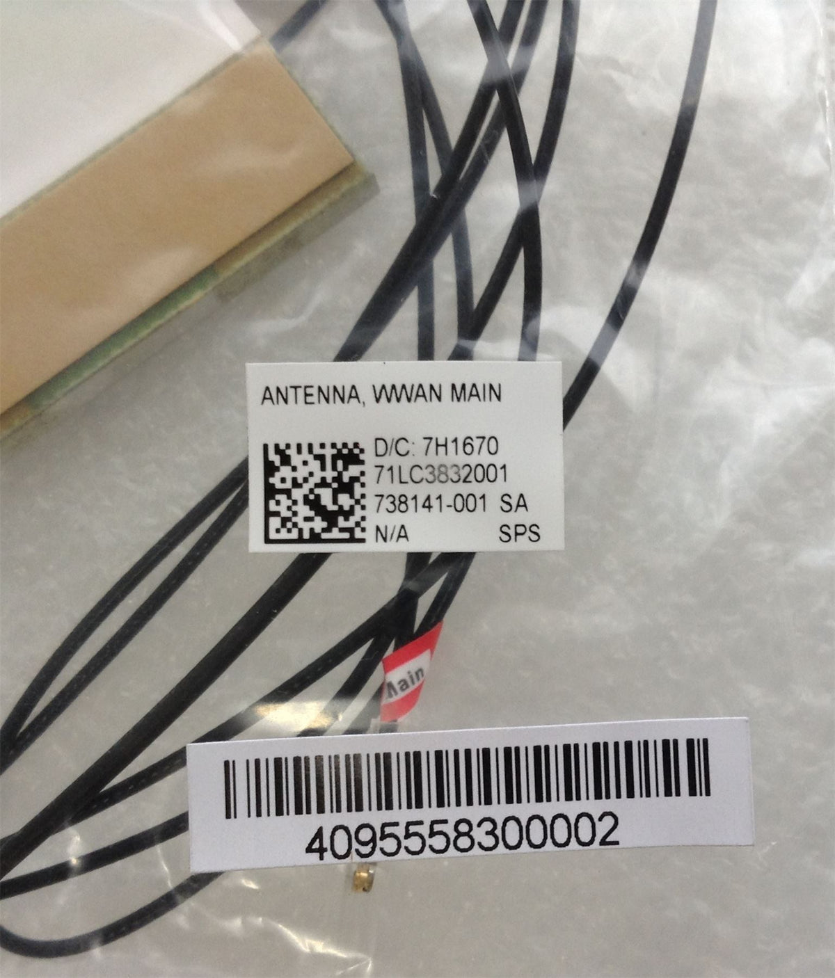 HP Zbook 15 G1 G2 WWAN Mobile Sim internet Aerial Antenna Right Left 738140-001 738141-001 for case of 734296-001 738139-001 784466-001