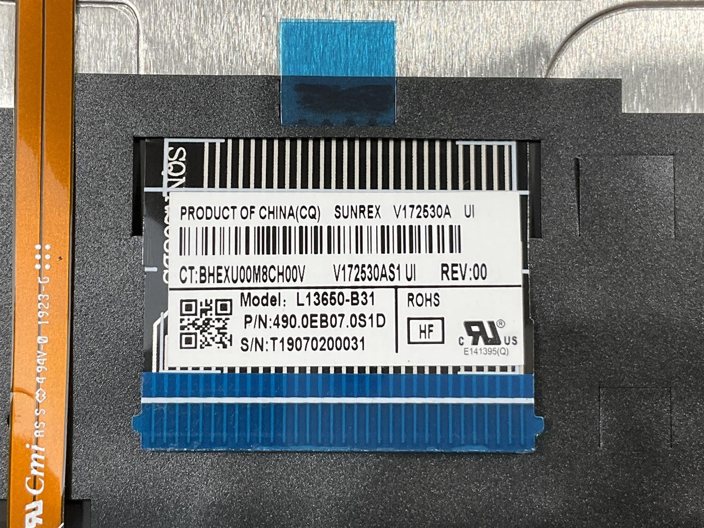 HP ENVY x360 13-AG L23704-B31 L19586-B31 US International Keyboard Palmrest NEW