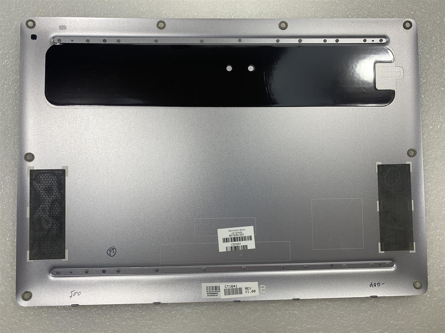 HP EliteBook Folio G1 857630-001 Lower Base Cover Bottom Case Chasis Genuine NEW