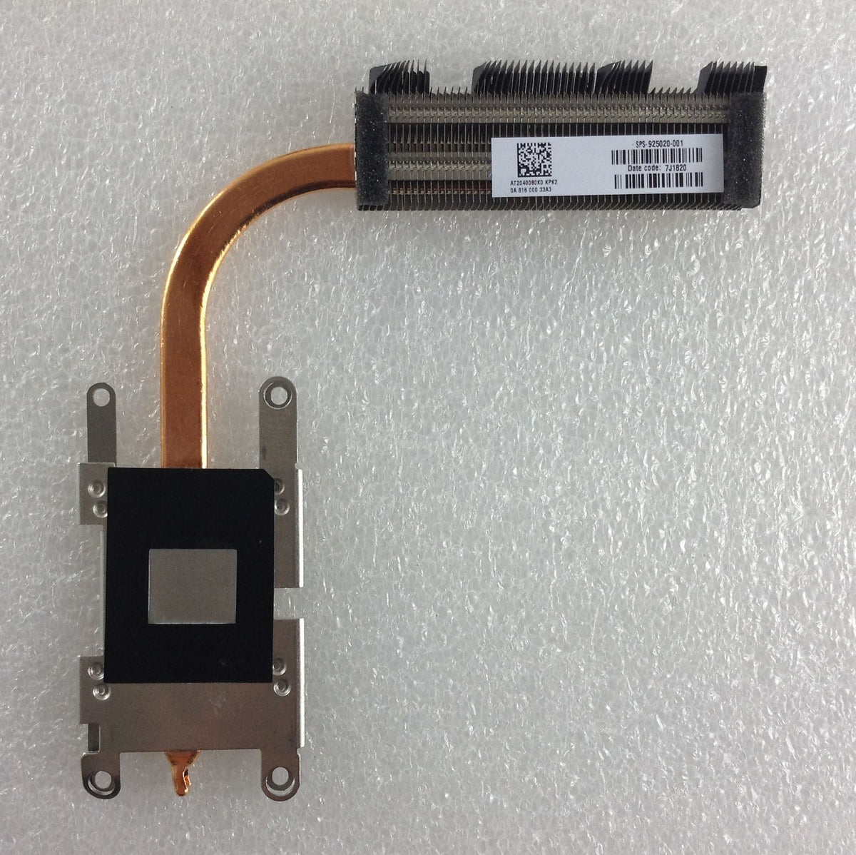 HP 255 250 G6 3KX70ES CPU Processor Heatsink Cooler Cooling Copper 925020-001