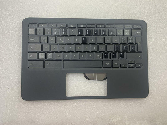 HP Chromebook 11A G6 L92224-031 English UK Keyboard Palmrest Genuine STICKER NEW