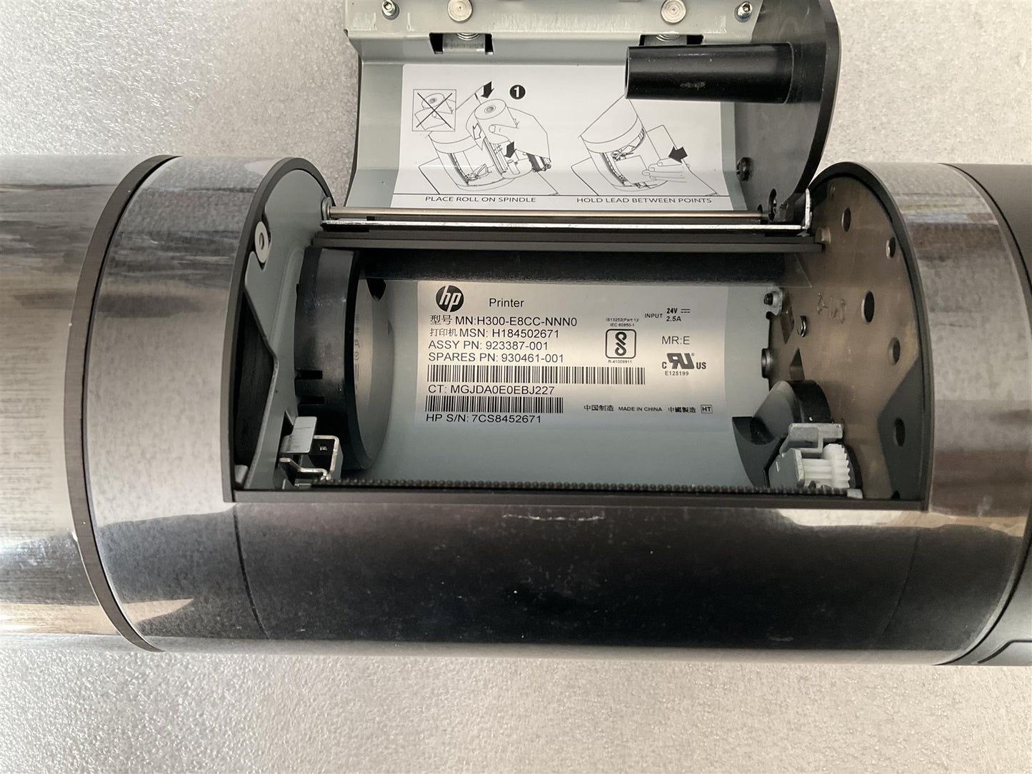 HP Engage Go Mobile System Printer L44169-001 923387-001 Column with Printer NEW