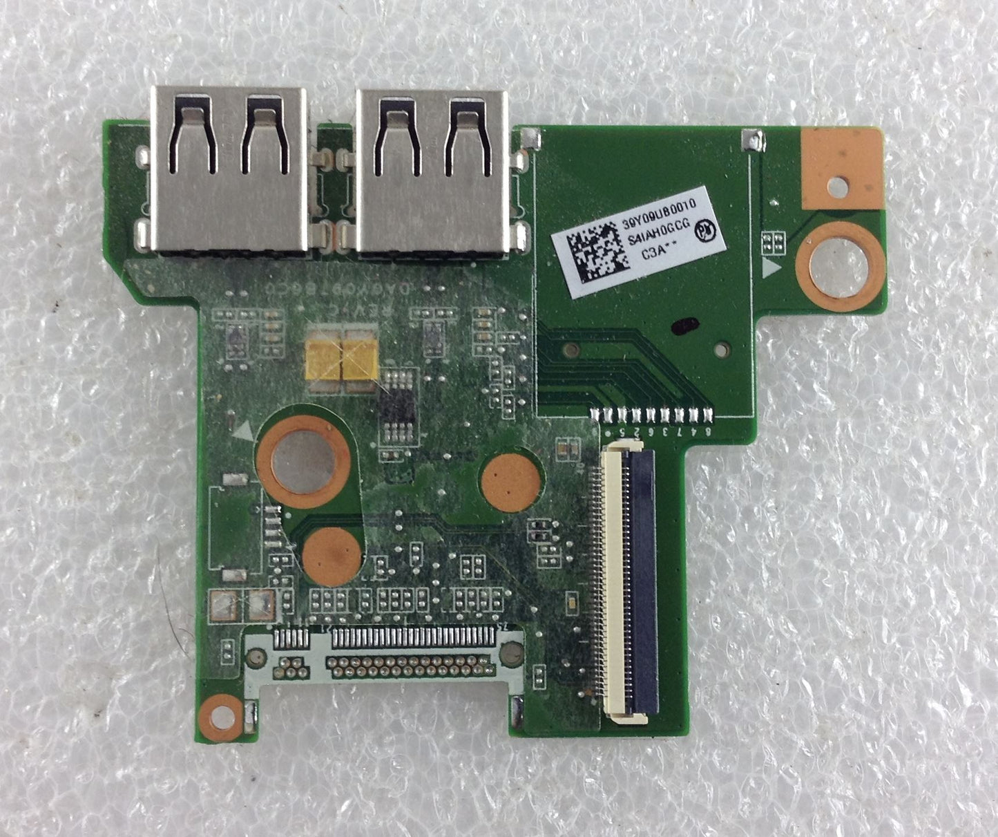 HP Chromebook 14 x050na USB Ports PCB Board Genuine 39Y09UB0010 DA0Y09TB6C0 - Used Condition