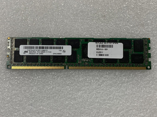 HP 682414-001 Ram Memory DDR3 8GB PC3-12800R For Server Genuine Original NEW