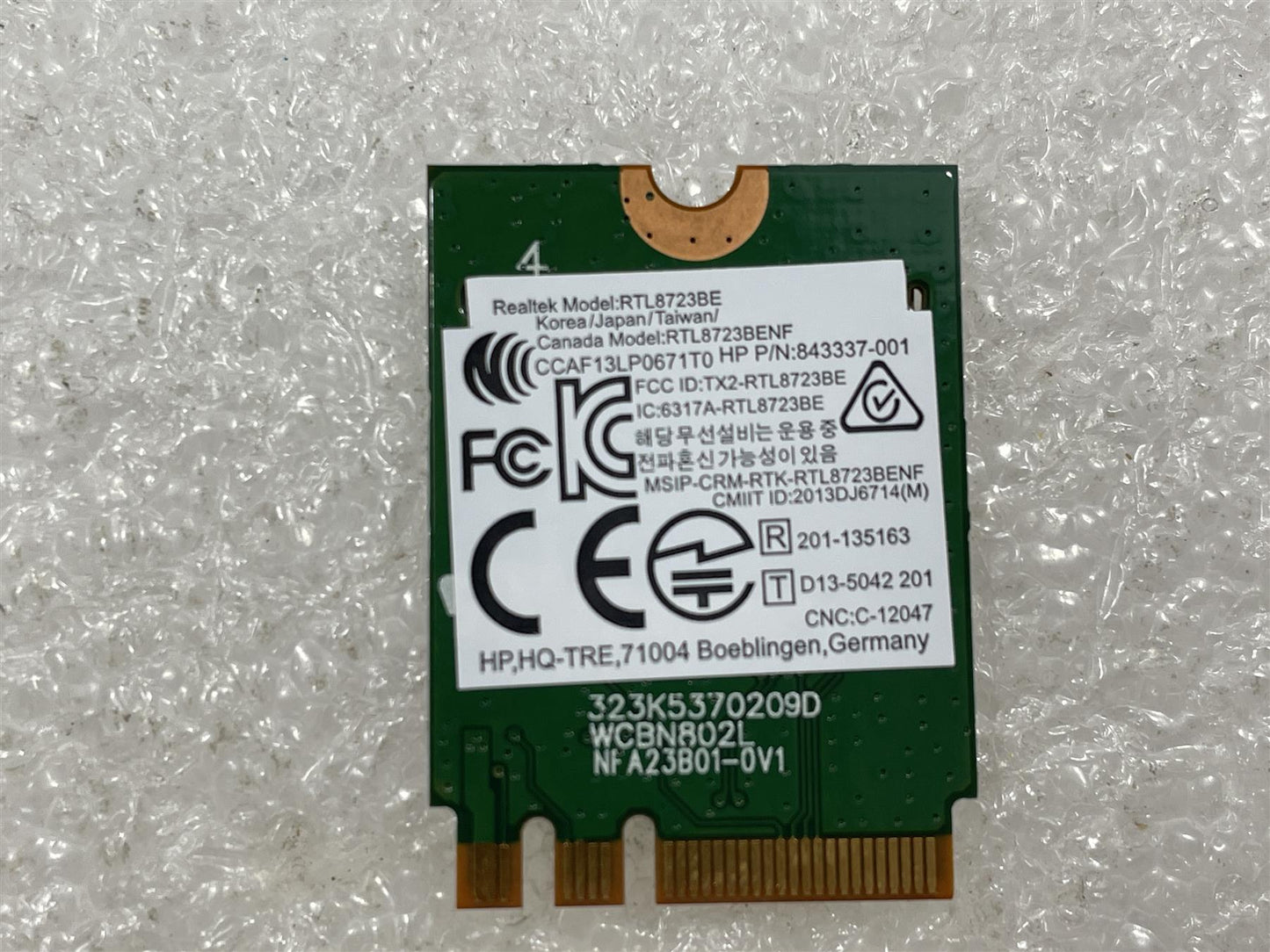 For HP 932523-850 843337-001 Realtek RTL8723BE Wifi Wi-Fi WLAN Wireless Card NEW