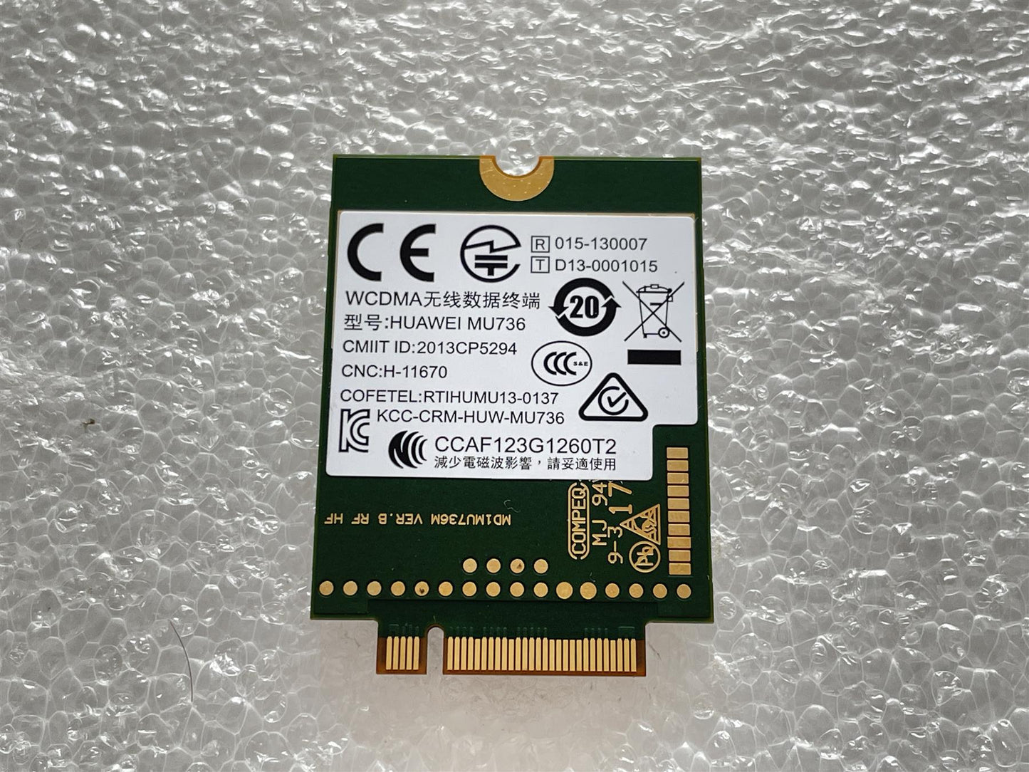 For Hp 822828-001 746699-004 746700-004 HUAWEI MU736 3G WWAN CARD m.2 NEW