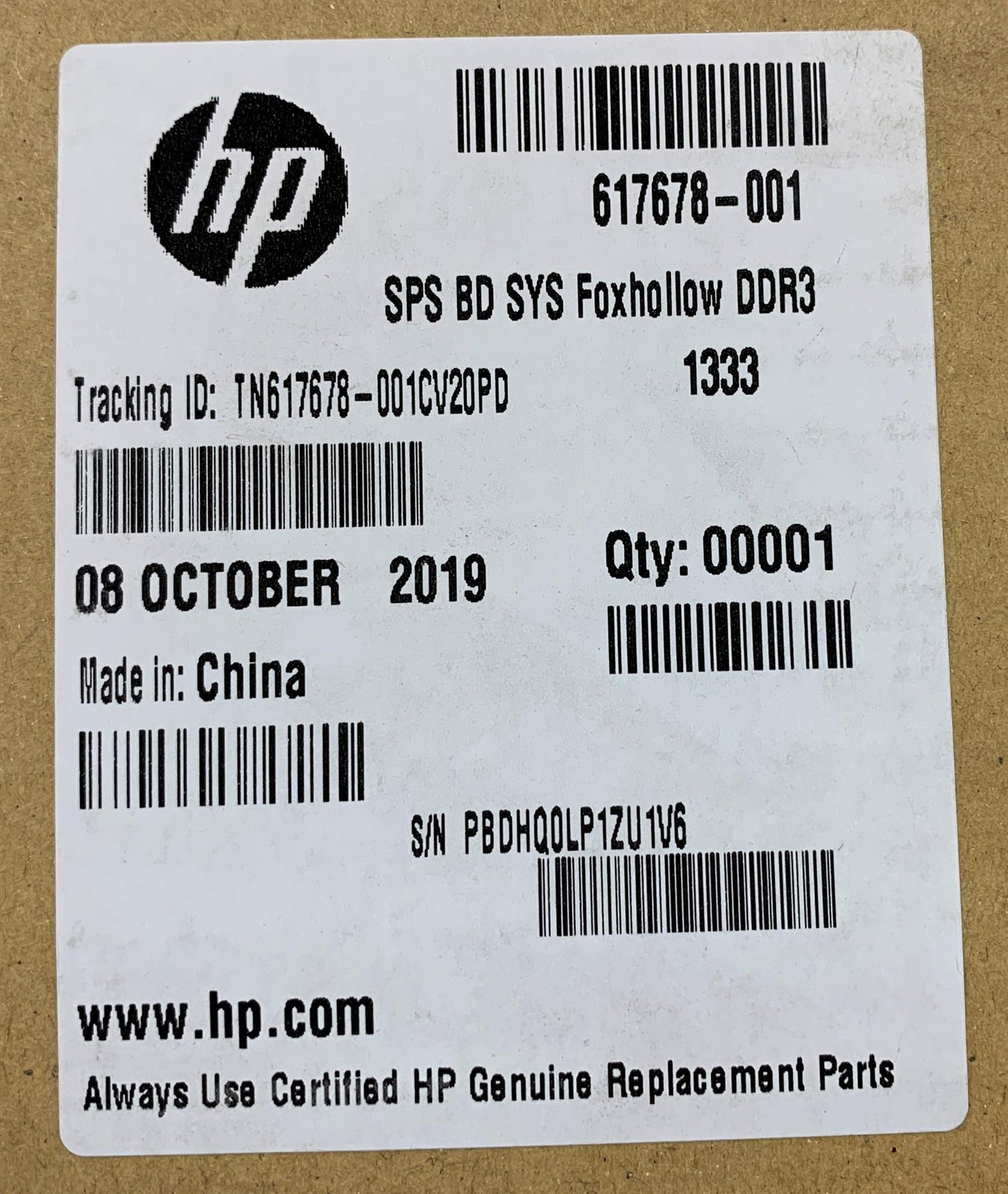 HP Z200 Workstation 617678-001 501 601 System board Motherboard Genuine NEW