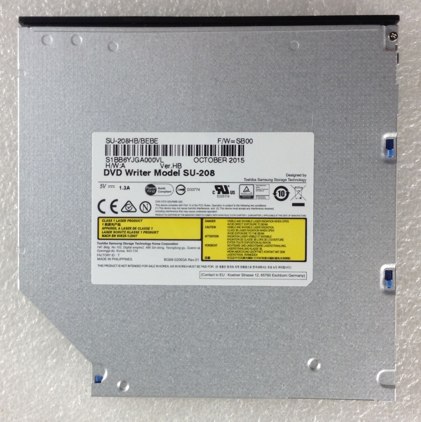 Ultra Slim Optical DVD RW CD drive SU-208 for DELL SONY HP ACER SAMSUNG ACER