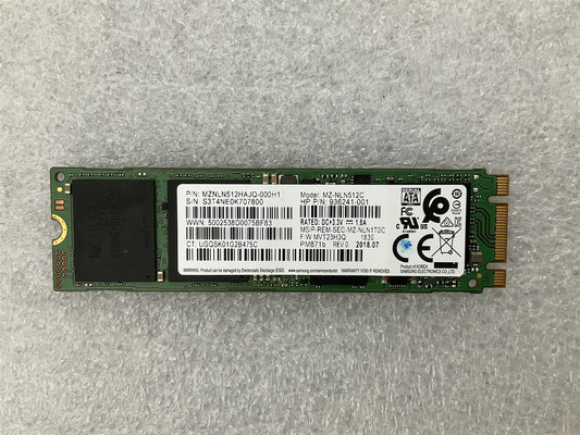 HP 926566-001 Samsung PM871B 512GB MZNLN512HAJQ SSD Solid State Drive M.2 SATA