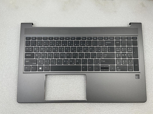 For HP ZBook Power G7 G8 M26111-171 Arabia Arabic Palmrest Keyboard Top Cover