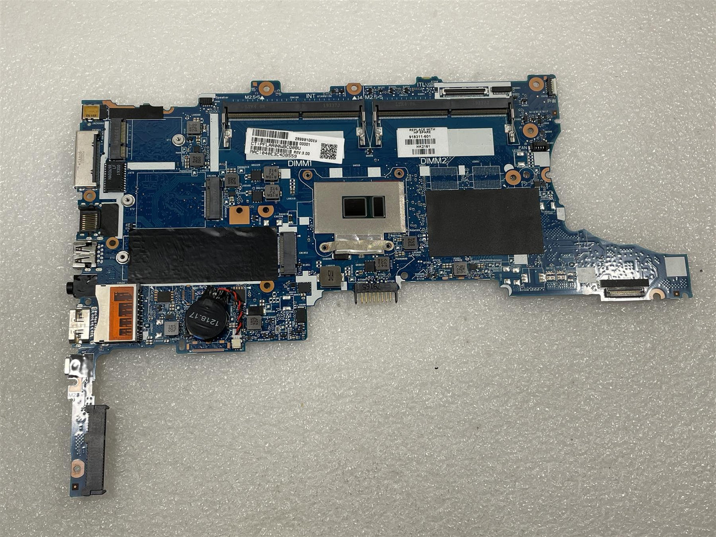 For HP EliteBook 840 850 G3 918311-601 Motherboard UMA Intel I3-6100U G3 W/WWAN