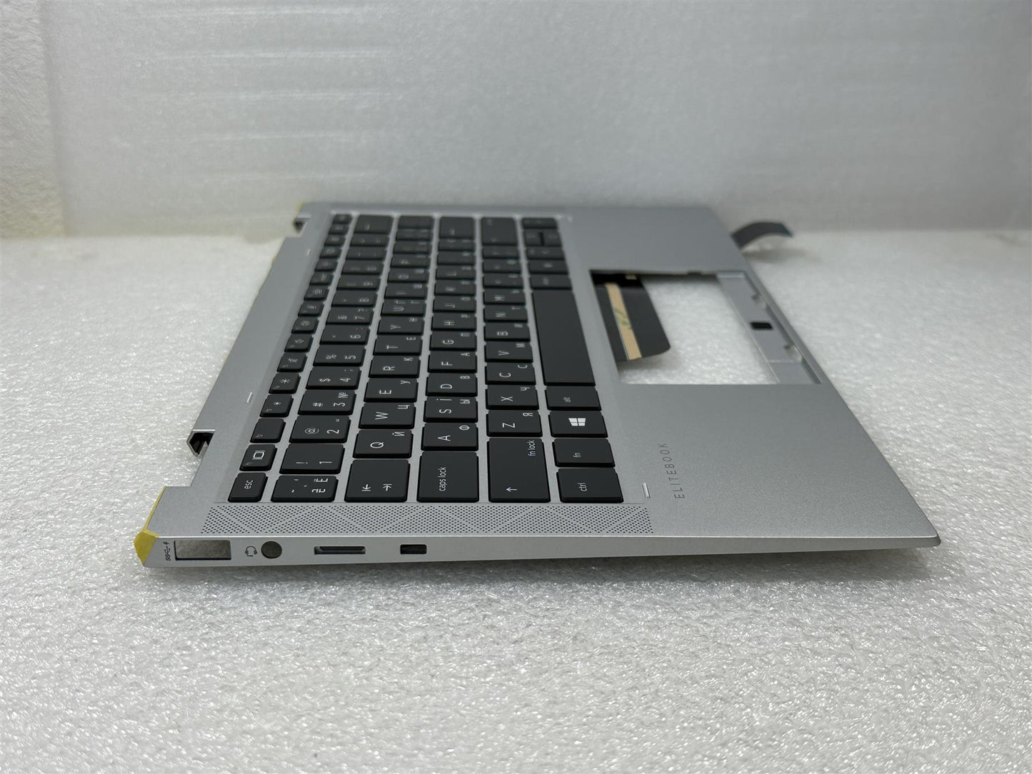 For HP EliteBook x360 1030 G8 M45821-BD1 Ukrainian Palmrest Keyboard Top Cover