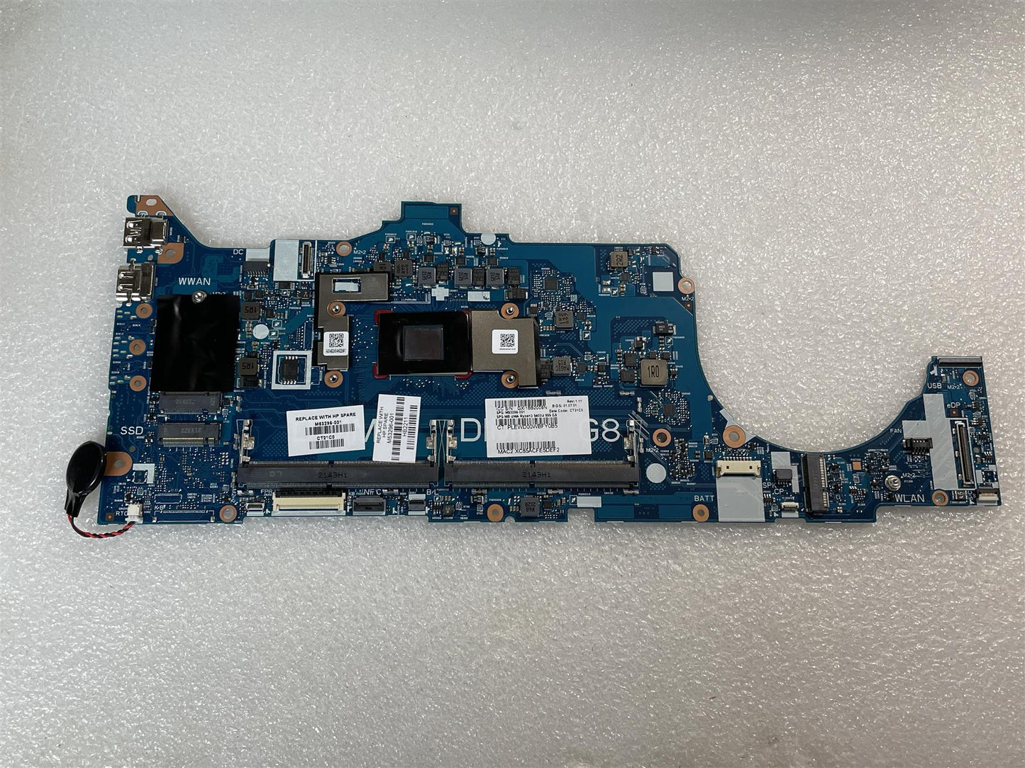 For HP EliteBook 855 G8 Motherboard M53296-001 601 AMD Ryzen 3 5400U UMA NEW