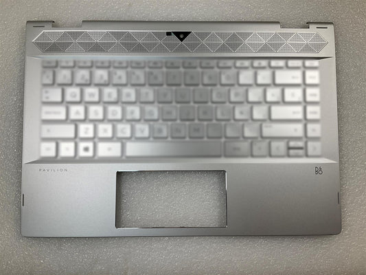 HP Pavilion 14-CD 14-DD L22409-071 L18955 Keyboard Palmrest UK English Stickers