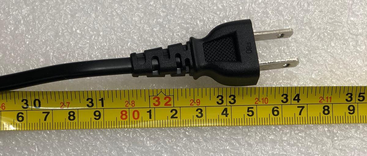10X US USA Power Cable Figure of 8 Lead 2pin pins C7 AC Main Wall 33 inch NEW