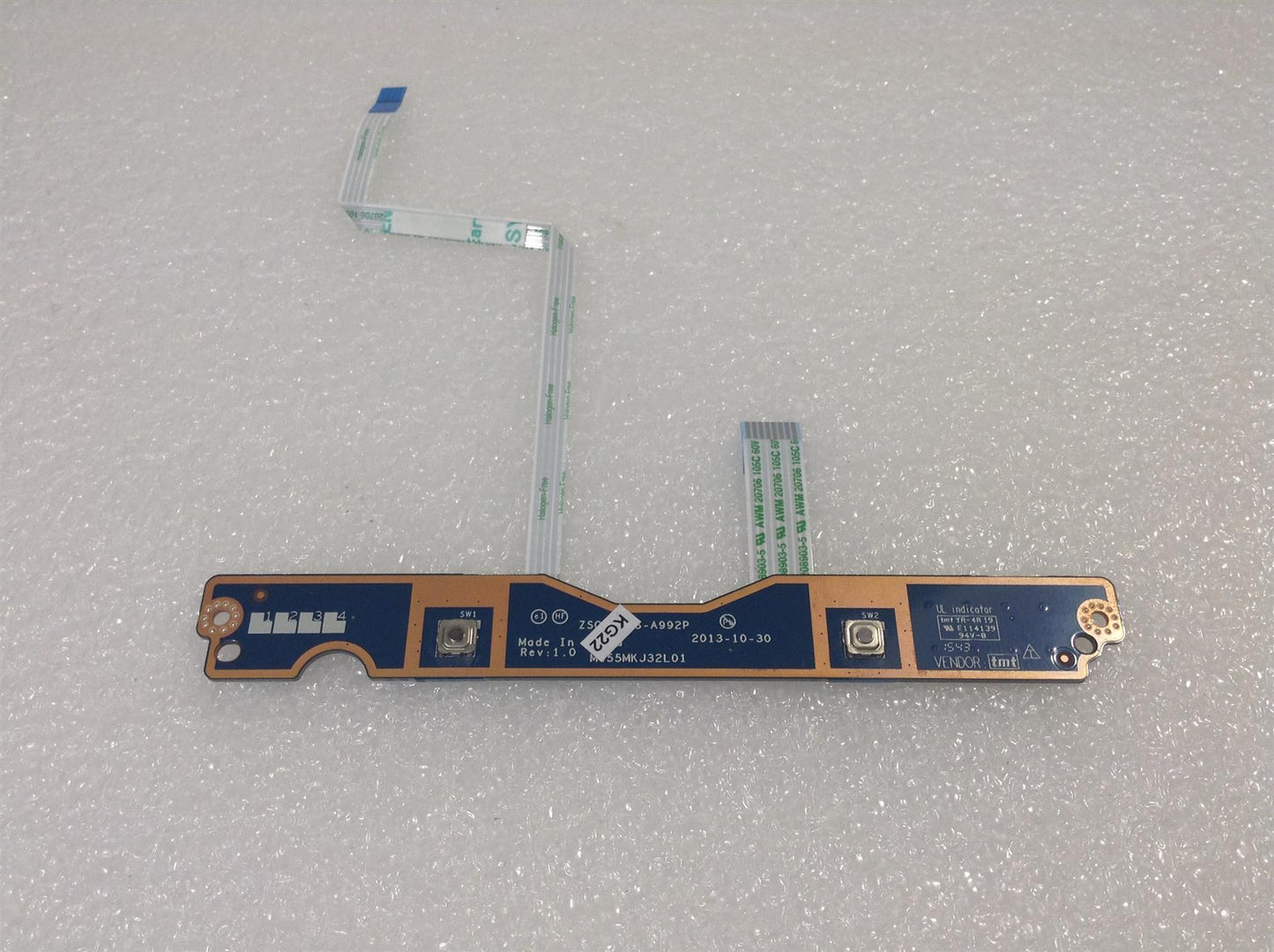 Hp 15-G 749651-001 TouchPad Button Board With Cables Genuine Original NEW