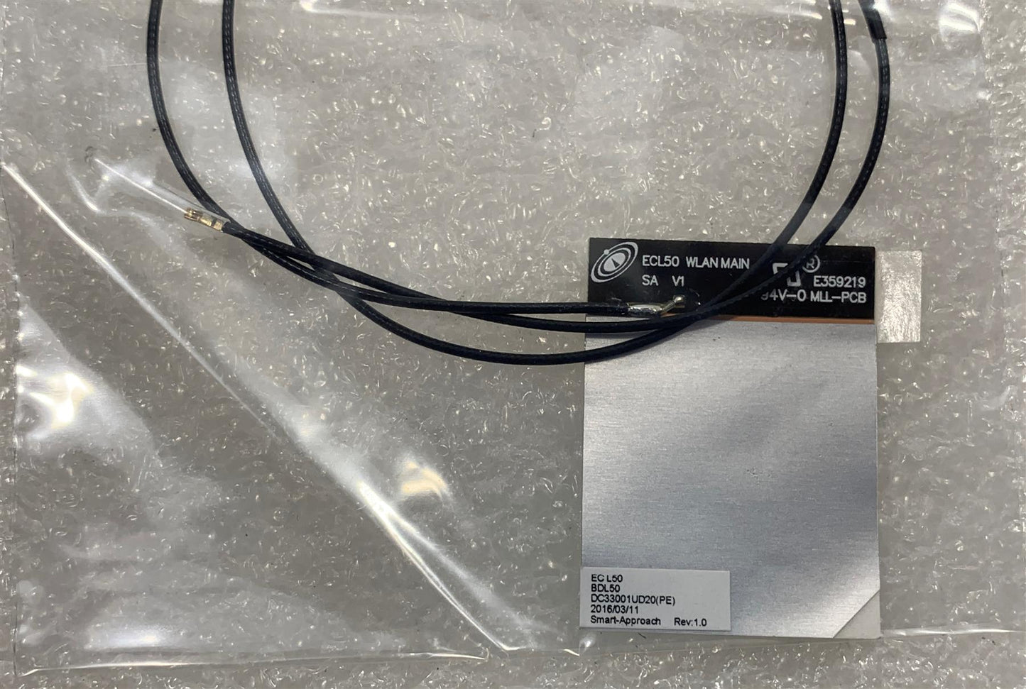 HP 250 255 G5 Notebook 854985-001 854986  WIFI Wireless Aerial Single Antenna Cable NEW