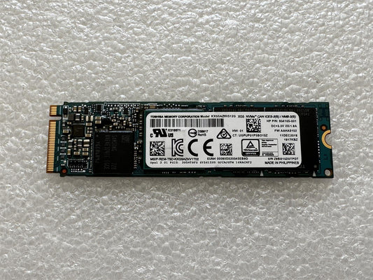 For Hp L29204-001 Toshiba SSD 512GB PCIe NVMe OPAL2 Solid State Drive NEW