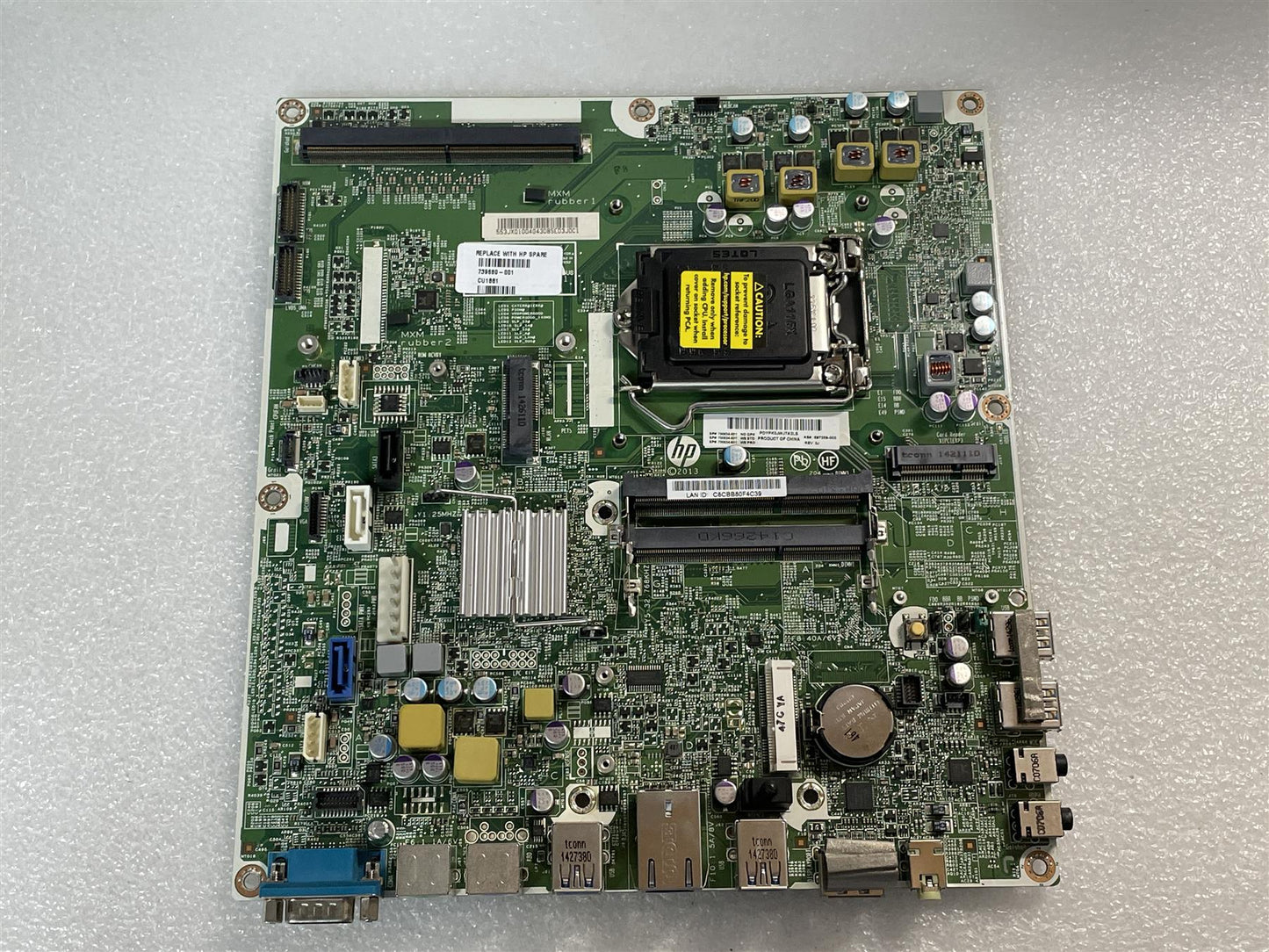 For HP EliteOne 800 G1 Motherboard AIO 739680-001 700624 Intel LGA1150 Socket