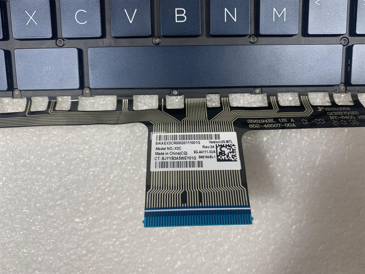 HP Spectre x360 14-EA M27959-B31 M22196-B31 English Backight int international dutch Keyboard NEW
