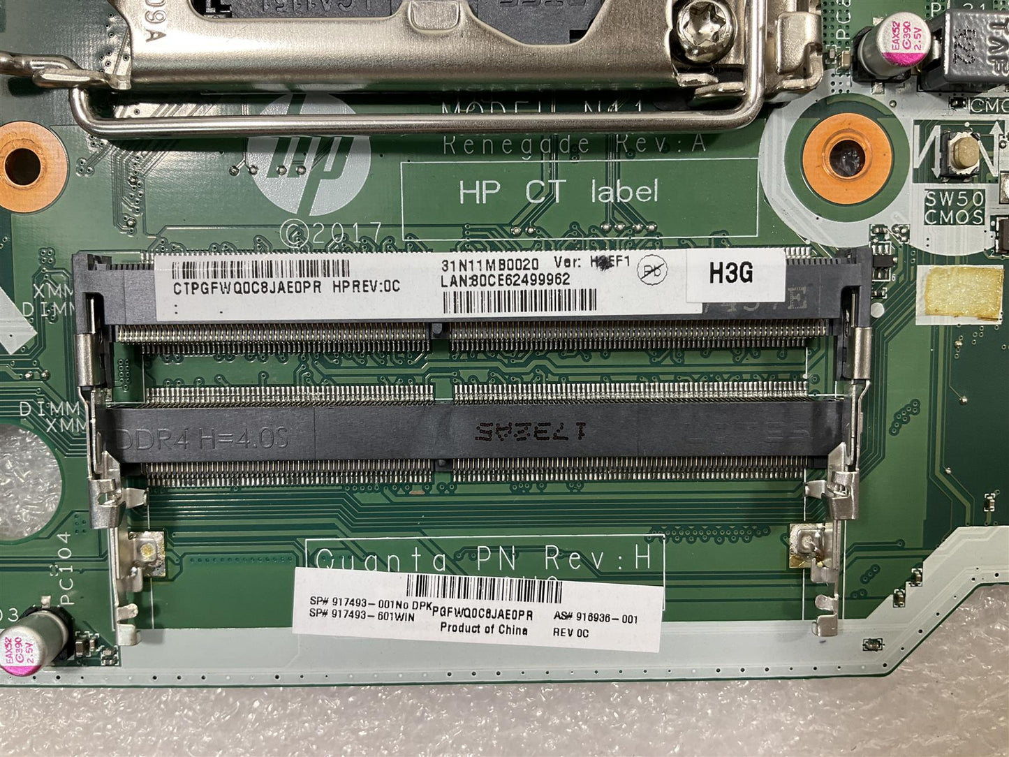 HP EliteOne 1000 G1 AIO 917397-601 917493-601 Intel LGA1151 Socket Motherboard