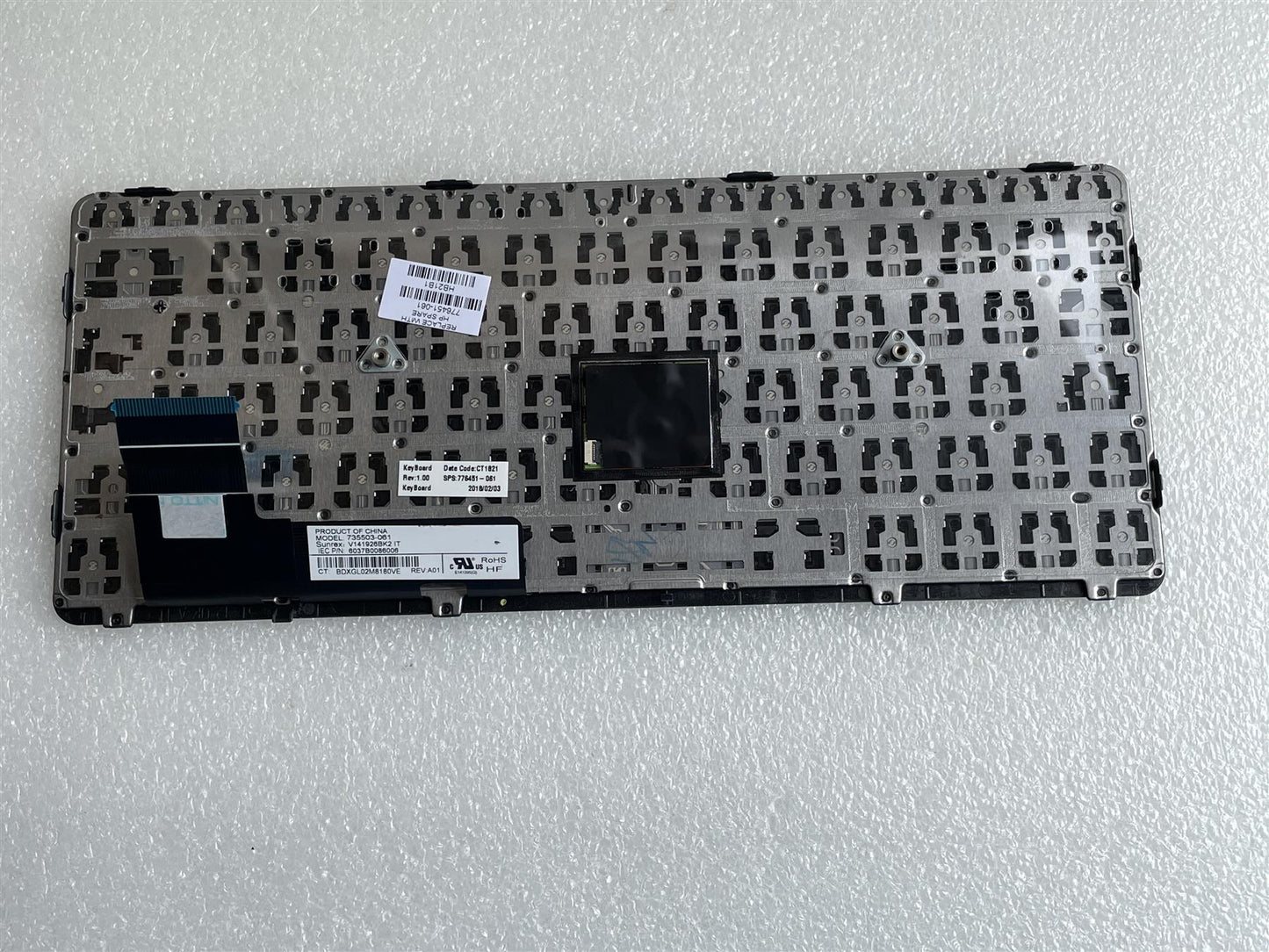 For HP EliteBook 820 720 725 G1 G2 776451-061  Keyboard Italian Genuine NEW