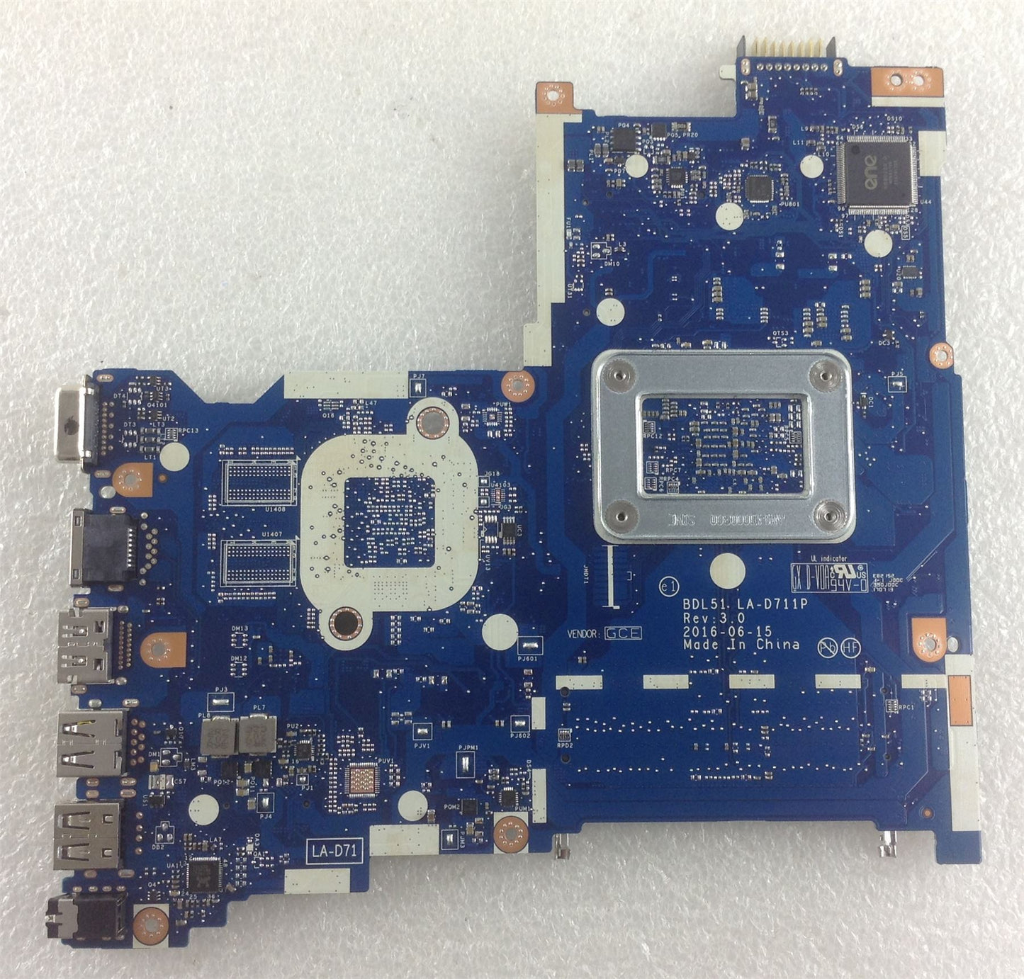 HP 255 G5 System Board MOTHERBOARD Mainboard 858588-001 LA-D711P AMD A6-7310 2.0 GHz