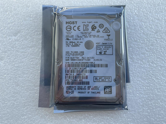 For HP 916845-001 HGST 7K1000-1000 1TB 7200RPM 2.5 inch SATA HDD Hard Disk Drive