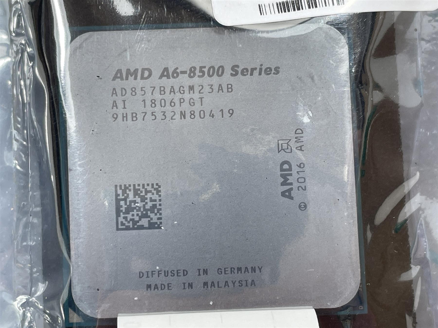 For HP 913429-001 AMD A6-8500 Series CPU Processor AD857BAGM23AB Genuine NEW