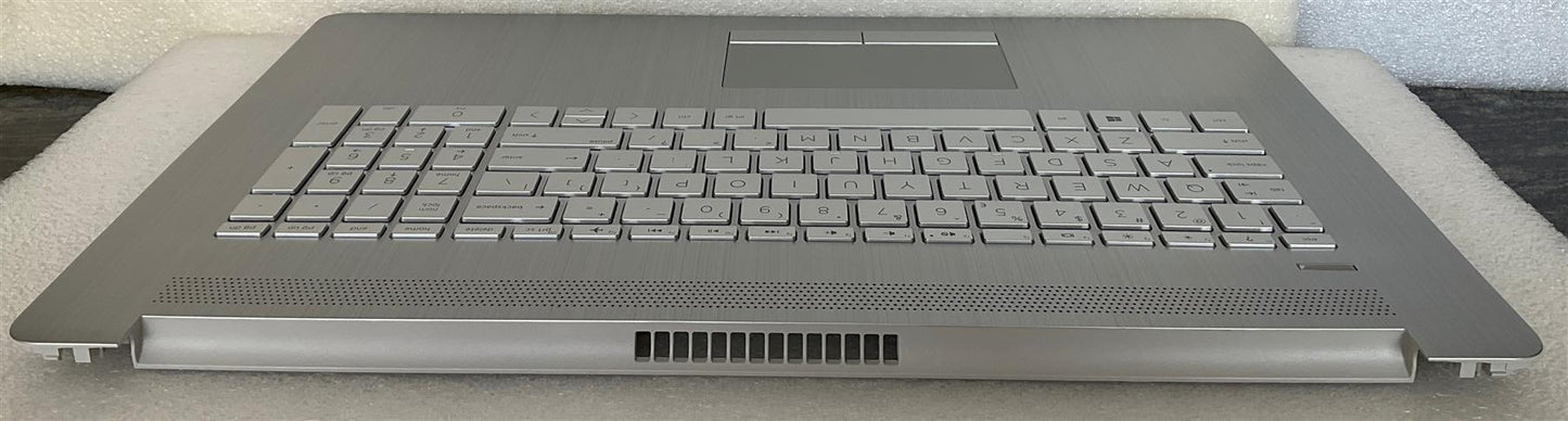 HP Laptop 17-ca3500na 321C8EA 17-BY 17-CA M00404-B31 L92786-B31 L88364-B31 US English International Keyboard Palmrest NEW