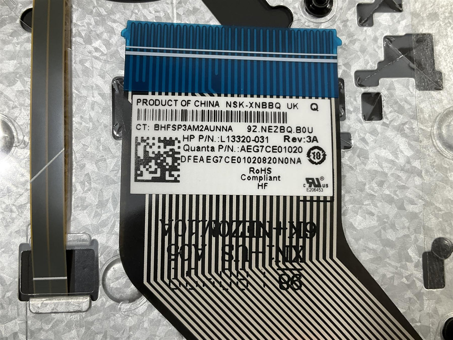 HP Pavilion 15-CS 15-CW L26323-031 L24754-031 UK English Keyboard Palmrest NEW