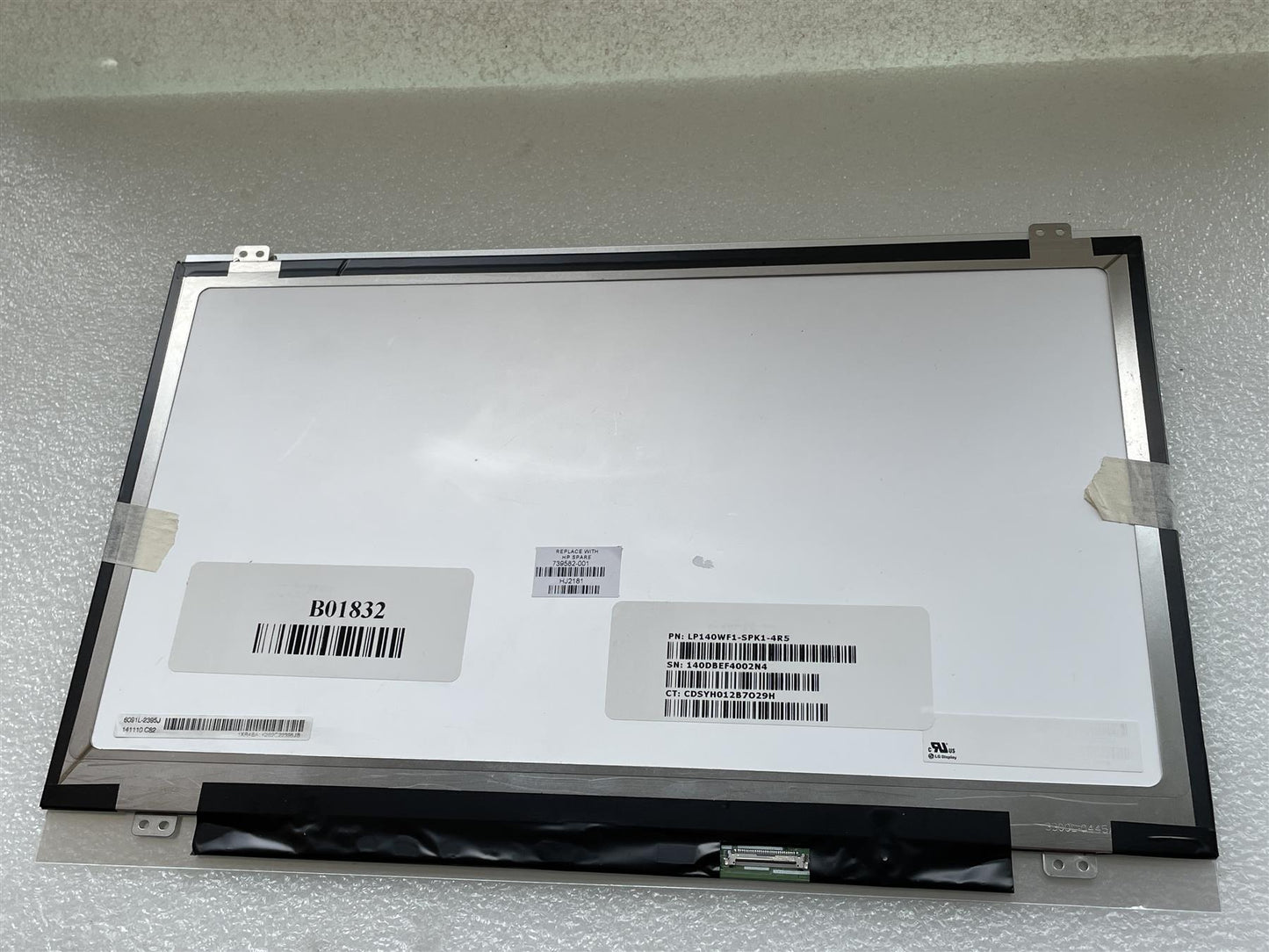 For HP 739582-001 LP140WF1 SP K1 14 inch FHD Display Screen LCD 30 Pins NEW