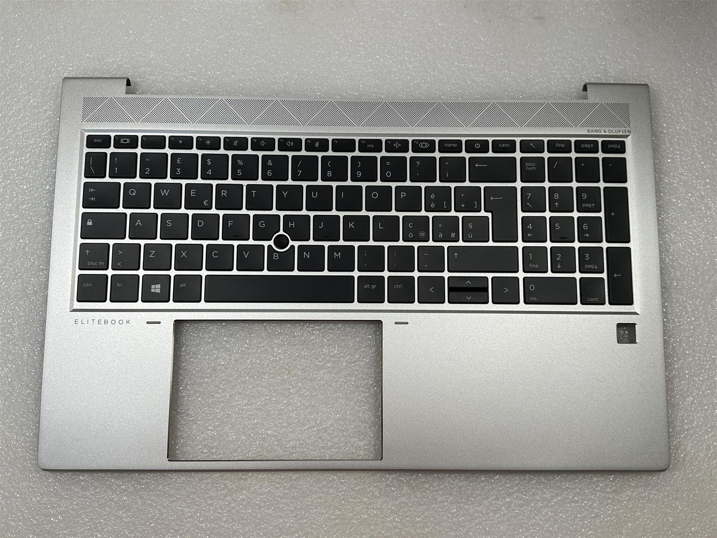 For HP EliteBook 855 G8 M53309-061 Italian Italiano Palmrest Keyboard Top Cover