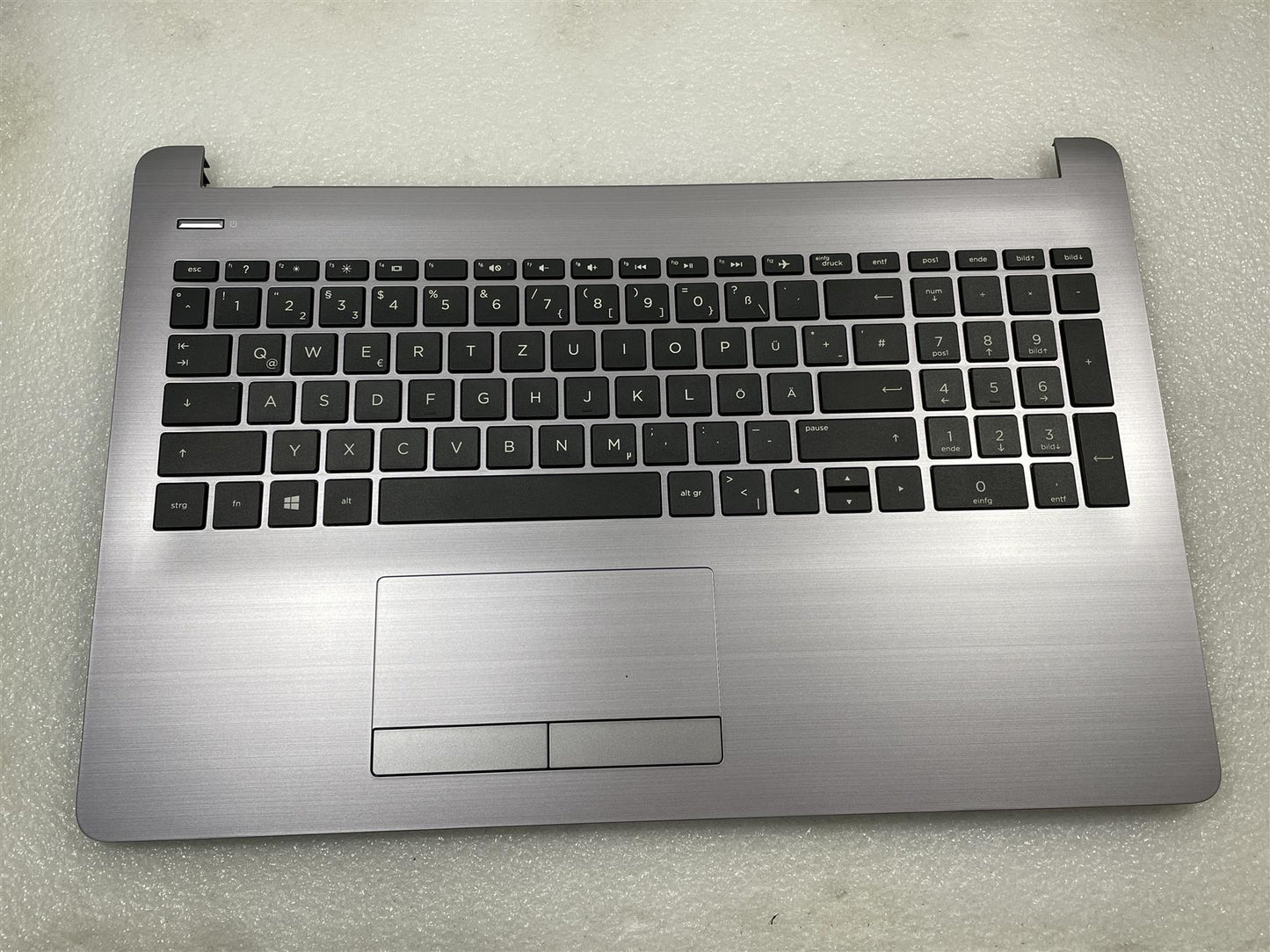 HP 255 G6 250 G6 Silver 929904-041 Germany German GR Palmrest Keyboard Top Cover