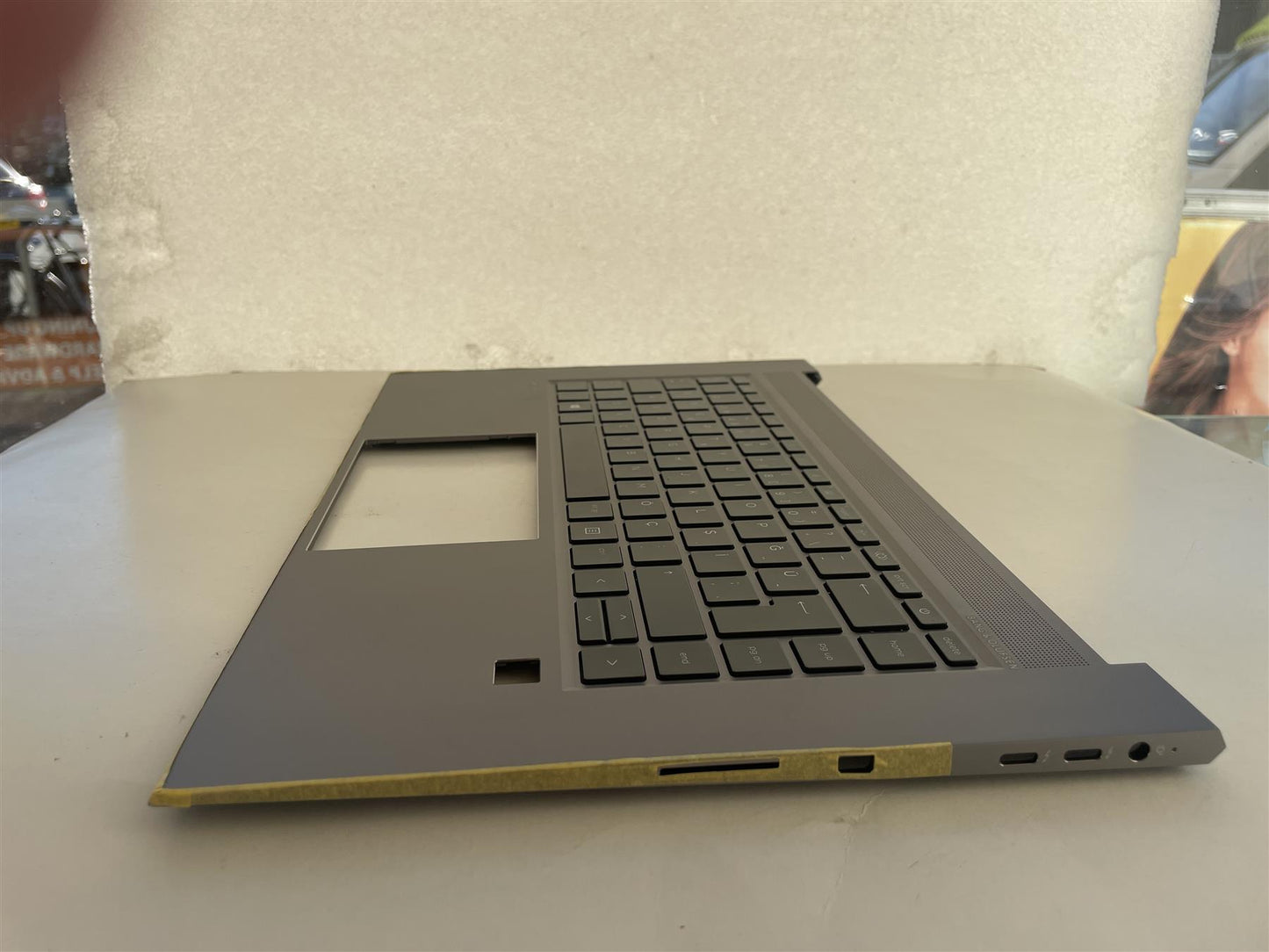 For HP HP ZBook Studio G8 M14608-141 Palmrest Top Cover Keyboard Turkish Tr NEW - We are sending M14609-141