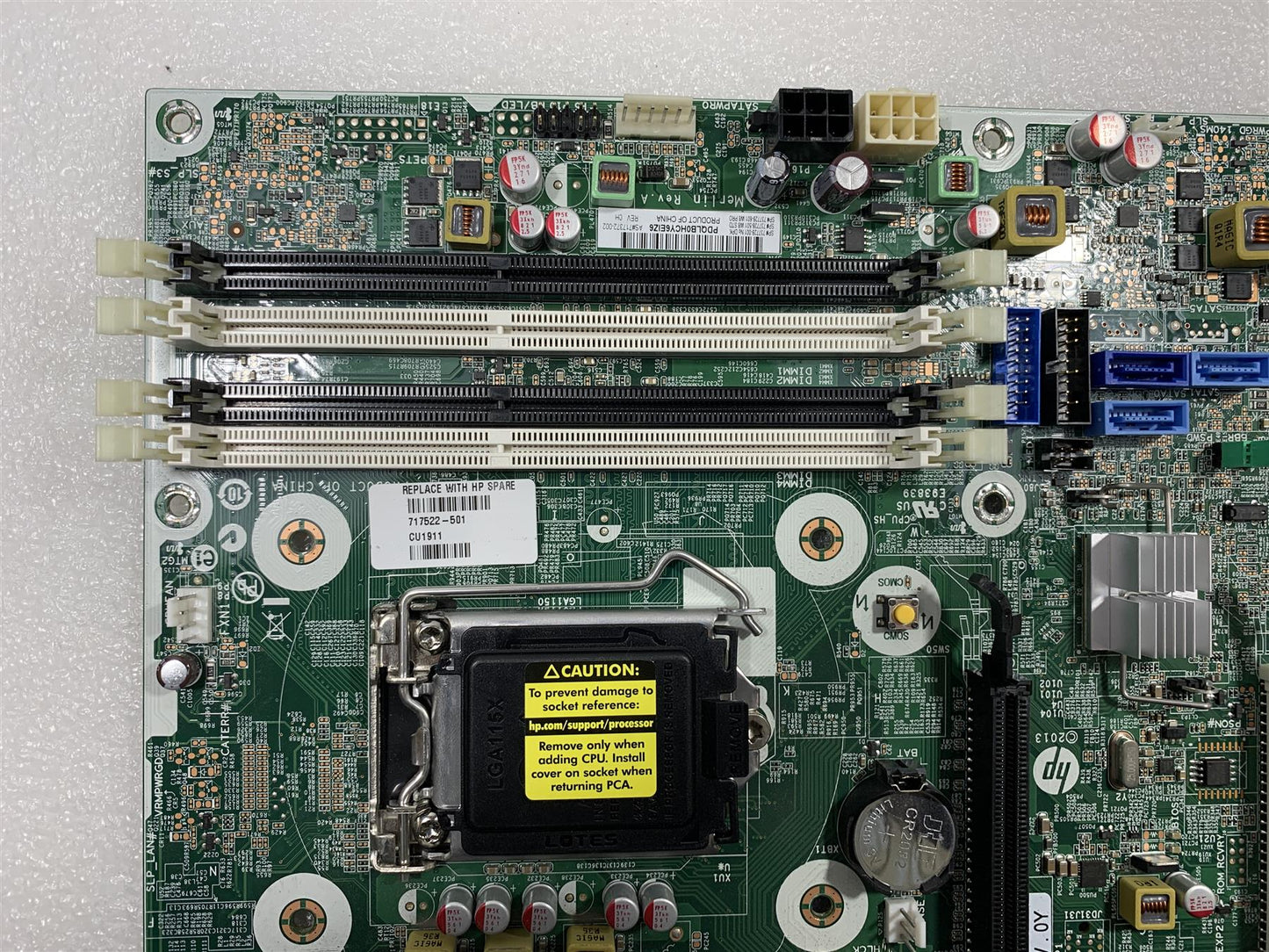 HP EliteDesk 800 G1 Small Form Factor 717522-501 Motherboard Genuine NEW