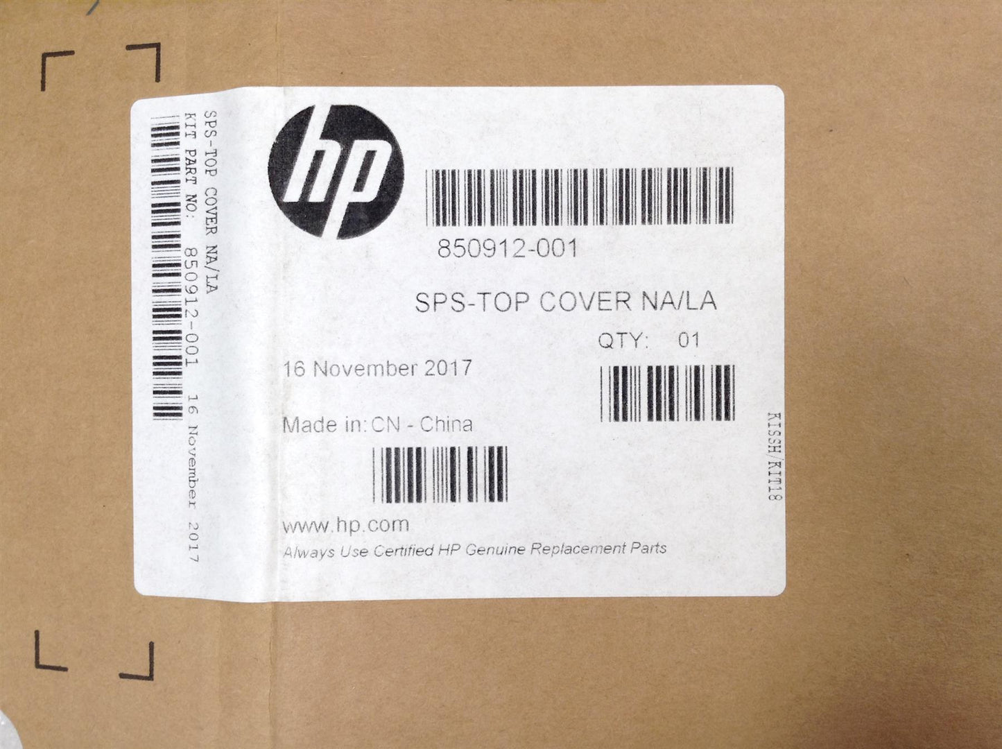 Hp Folio M 850912-001 PalmRest Top Case Casing Cover US Genuine Original NEW