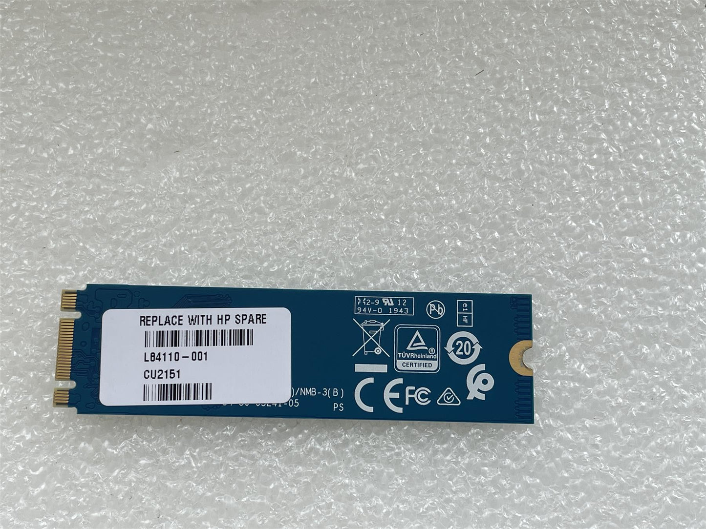 For HP SSD L84110-001 Western Digital SN520 NVMe M.2 256GB OSC Solid State Drive