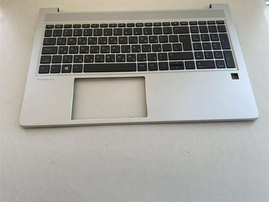 HP Probook 450 455 650 655 G8 G9 M49547-BB1 Palmrest Keyboard Hebrew Israel NEW