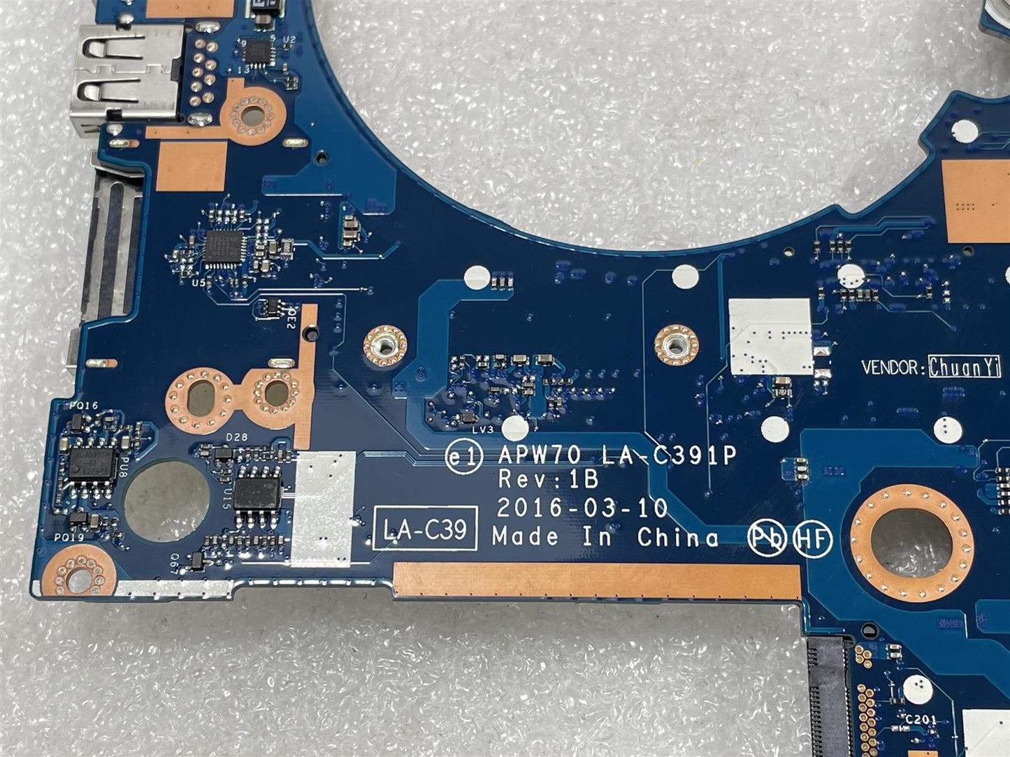 For HP ZBook 17 G3 848300-001 601 Motherboard 848304 Motherboard Intel NEW - READ